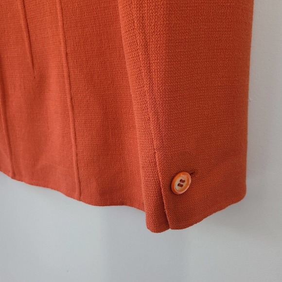 Agnona Wool and Silk Button Front Cardigan Coat Size Large - Picture 7 of 10